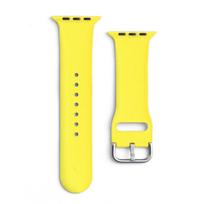 Siliconinė apyrankė APS Apple Watch 38/40/41mm - Geltona