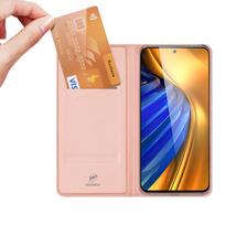 Dux Ducis Skin Pro Holster Cover Flip Cover Xiaomi Poco F4 5G rožinė