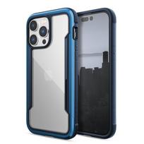 Raptic X-Doria Shield dėklas iPhone 14 Pro Max armuotas apvalkalas mėlynas