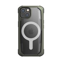 Raptic X-Doria Saugus dėklas iPhone 14 Plus su MagSafe armuota danga žalia
