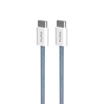 Puro Fabrik 60W USB-C - USB-C Laidas 1.5m - Mėlynas