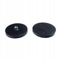 Magnetinis laikiklis su gumine danga M8, 66x13,5 mm