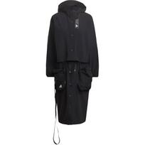 Adidas 3 viename parka sportinė kasdienė striukė su gobtuvu moteriška striukė juoda GI4631 XS