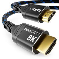 Deleycon Hdmi 2.1 kabelis 3m 8k 48gbps 8k@60hz 4k@120hz Hdr Earc