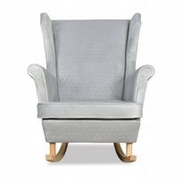 Fotelis Family Furniture, pilkas