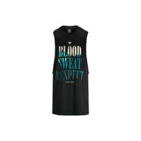 Under Armour Project Rock Gradientinis raidžių dizainas Laisvalaikio laisva apvali kaklo iškirptė be rankovių liemenė Vyriški viršutiniai drabužiai Juoda 1383228-001 2XL black
