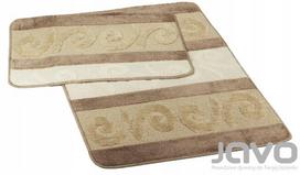 Javo Guminiai neslystantys vonios kilimėliai 2 dalių 60x100 Aries
