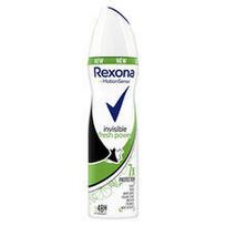 Purškiamas dezodorantas Rexona Deo Spray Wom Invisible fresh, 150 ml