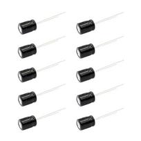 20 vienetų 4.7uf 100v elektrinis kondensatorius voltury -40°c +105°c ilgaamžis žemų esr gnybtai tht kiauryminis radialinis elektrinis kondensatorius