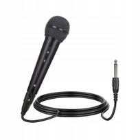 Karaoke mikrofonas namams, lengvas, 9,8 pėdų kabelis, 6,35 mm kištukas naudojimui patalpose