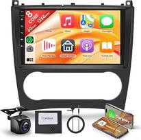 8 branduolių 6+128G "Android" automobilinis radijas "Mercedes Benz" C/GLK klasės W203 W209 C180 C200 C203 C209 A209 2004-2011 Wireless Carplay 9 colių automobilinis radijas "Android" automobilinis veidrodinis ryšys Bluetooth FM/RDS/EQ/DSP WiFi GPS