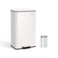 Šiukšliadėžė Songmics LTB540W4002, 40 l., balta