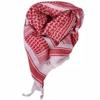 Arafatas Shemagh Keffiyeh Mil-Tec 105x110 cm, raudona