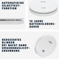Dūmų detektorius Abus Rwm160 su 10 metų baterija
