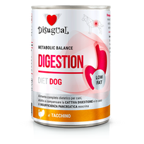 Disugual Veterinarinis drėgnas šunų maistas DIGESTION kalakutas (suaugusiems) 400g