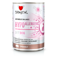 Disugual Veterinary drėgnas drėgnas šunų maistas HYPOALLERGENIC šernų (suaugusiems) 400g