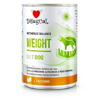 Disugual drėgnas šunų maistas Veterinary WEIGHT kalakutas (suaugusiems) 400g