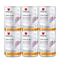 Disugual Veterinarinis drėgnas HEPATIC kalakutienos ėdalas šunims (suaugusiems) 6x400g