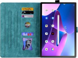 Dėklas Lenovo Tab M10 Plus 3rd Gen 10.6" su kortelių laikikliu ir rašiklio vieta