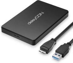 Išorinio kietojo disko dėklas Išorinis 2.5" Sata Ssd/hdd dėklas Usb-a 5gbps