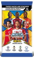 Futbolo kortelių rinkinys Topps Match Attax Extra 2023/2024, 12 vnt.