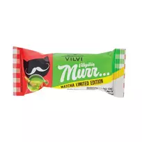 VILVI Vilkyškių Murr glaistytas varškės sūrelis braškių skonio su matcha, LIMITED EDITION, 30% rieb., 40g