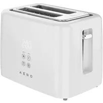 Electric Toaster, White, 220-240V, 50-60Hz, 780-930W, 2 slots, 3 modes, 7 browning levels