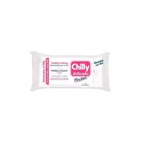 Chilly Delicado Pocket Intimate Towels Gentle Formula 12 vnt