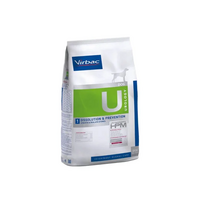 Virbac HPM U1 Urology dissolution&prevention dog sausas pašaras šunims struvitinių akmenų tirpdymui - 3 kg