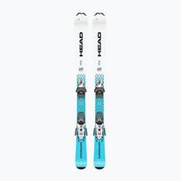 Vaikiškos kalnų slidės HEAD Supershape Team Easy JRS + apkaustai Jrs 7.5 GW CA white/blue