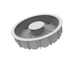SILIKOMART silikoninė kepimo forma, "Grazia", Ø 22 cm (viso: 1,45 l)