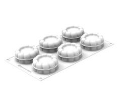 SILIKOMART silikoninė kepimo forma keksiukams, "Charlotte", 6 x 100 ml (viso: 600 ml)