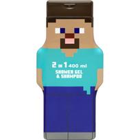 Minecraft Shower Gel & Shampoo švelnus dušo kremas ir šampūnas vaikams 400 ml