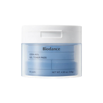 BIODANCE Cera Nol Gel Toner Pad geliniai toniko padeliai, 60 vnt. + DOVANA 4 vnt.