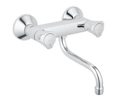 GROHE 31187001 - Kriauklės sieninis maišytuvas COSTA L 200 mm blizgus chromas