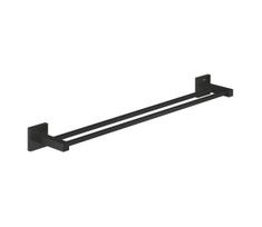 GROHE 411042430 - Dvigubas rankšluosčių laikiklis START CUBE 654 mm juodas