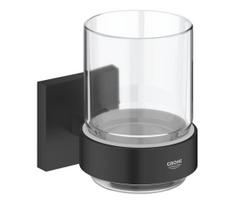GROHE 410972430 - stiklinė su laikikliu START CUBE juoda