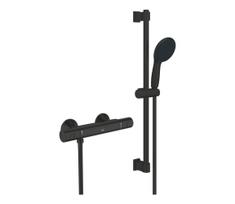 GROHE 345972431 -Termostatinis dušo maišytuvas PRECISION START 12” 60 cm juodas