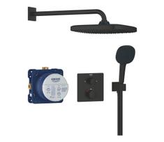 GROHE 348822430 - Dušo rinkinys PRECISION 250 × 250 mm juodas