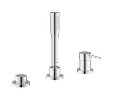 GROHE 19976001 - Trijų skylių vonios maišytuvas ESSENCE, blizgus chromas
