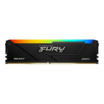 KINGSTON 64GB (4x16GB) 3200MT/s DDR4 CL16 DIMM (Kit of 4) FURY Beast RGB