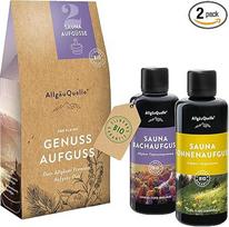"AllgäuQuelle®" pirties užpilų rinkinys Ekologiški pirties reikmenys 2 x 100 ml pirties užpilų