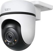 "TP-Link Tapo C510W" lauko stebėjimo kamera, "WiFi" IP kamera, 360° pasukimo/pakreipimo kampu, 2K raiška, pilnai spalvotas naktinis matymas, IP65 atsparumas vandeniui, išmanusis judesio sekimas, dvipusis garsas