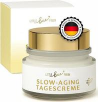 little bee fresh Anti-Ageing Day Cream with Real Bee Venom | raukšlėms ir brandžiai odai su hialuronu, argano aliejumi ir taukmedžio sviestu | didelės dozės lėto senėjimo bičių nuodų kremas | 100 % bitininko kokybė