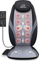 Snailax Shiatsu masažuoklis, kaklo / pečių / nugaros masažo kilimėlis su šilumos terapija ir vibracijos funkcija, ideali dovana vyrams, vyrams, tėčiui, mamai SL256DE