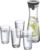WMF Wasserkaraffe + 4 Wassergläser 0,25L 06.1770.9992