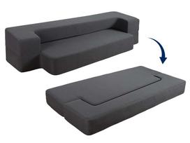 Dormeo 2in1 sulankstoma sofa-lova tamsiai pilka