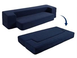 Dormeo 2in1 sulankstoma sofa-lova mėlyna