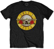 Rock Guns N' Roses Classic Logo Marškinėliai (3XL, 4XL, 5XL), Dydis: 4XL