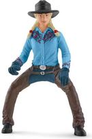 Schleich FARM WORLD Raitelė ant žirgo su veršiuku